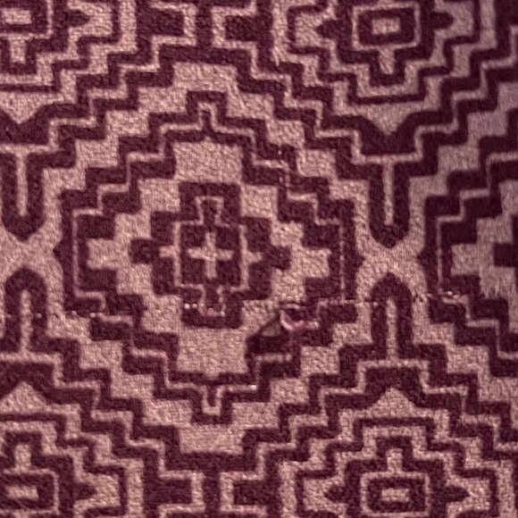 Prana Cece Purple Geometric Print Long Sleeve Shift Dress Small - Picture 12 of 12